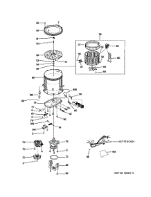03 - Tub, Agitator & Drive Assembly parts for Ge Washer WSLP1500J0WW from AppliancePartsPros.com