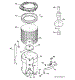 03 - Tub, Basket & Agitator