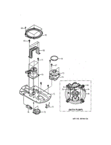 04 - Drive Assembly parts for Ge Washer WSLP1100H0WW from AppliancePartsPros.com