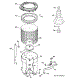 03 - Tub, Basket & Agitator