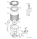 03 - Tub, Basket & Agitator