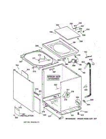 02 - Cabinet, Cover & Front Panel parts for Ge Washer WISR106DT5WW from AppliancePartsPros.com