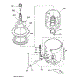 03 - Agitator, Basket & Tub Parts