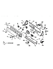 Controls & Backsplash parts for Ge Washer WCSR411078AA from AppliancePartsPros.com