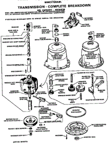 Parts parts for Ge Washer WWC7720ABL from AppliancePartsPros.com