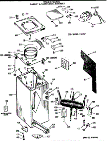 Parts parts for Ge Washer WWC7720ABL from AppliancePartsPros.com