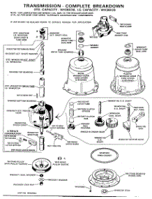06 - Transmission - Complete Breakdown parts for Ge Washer WWA8480BAL from AppliancePartsPros.com