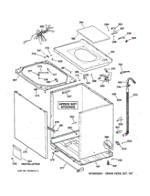 02 - Cabinet, Cover & Front Panel parts for Ge Washer WCCD1030Y2AC from AppliancePartsPros.com