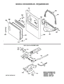 03 - Gas Valve & Burner Asm. parts for Ge Dryer DDC6400SBLAD from AppliancePartsPros.com