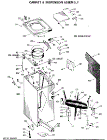 02 - Cabinet & Suspension Assembly parts for Ge Washer WWC7190CAL from AppliancePartsPros.com