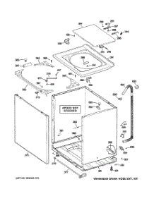 02 - Cabinet, Cover & Front Panel parts for Ge Washer WCSR4170G7WW from AppliancePartsPros.com