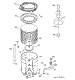 03 - Tub, Basket & Agitator