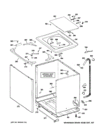 02 - Cabinet, Cover & Front Panel parts for Ge Washer WVSR1080G8WW from AppliancePartsPros.com