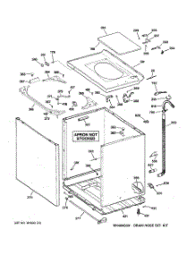 02 - Cabinet, Cover & Front Panel parts for Ge Washer WMCD2050J1WC from AppliancePartsPros.com