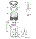 03 - Tub, Basket & Agitator