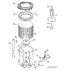 03 - Tub, Basket & Agitator