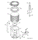 03 - Tub, Basket & Agitator