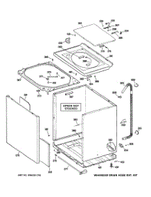 02 - Cabinet, Cover & Front Panel parts for Ge Washer WTRE6260F2GG from AppliancePartsPros.com