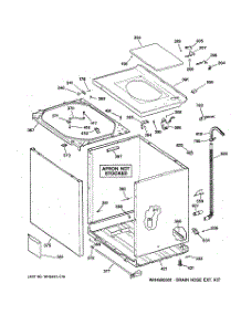 02 - Cabinet, Cover & Front Panel parts for Ge Washer WCCD2050D1WC from AppliancePartsPros.com