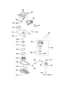 04 - Brake, Clutch, Gearcase, Motor & Pump Parts parts for Ge Washer WSKS3040E0WW from AppliancePartsPros.com