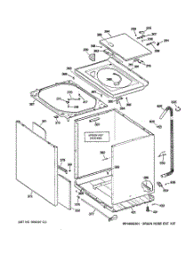 02 - Cabinet, Cover & Front Panel parts for Ge Washer WPRB9250D0CC from AppliancePartsPros.com