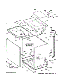 02 - Cabinet, Cover & Front Panel parts for Ge Washer WCCB1030D0KC from AppliancePartsPros.com