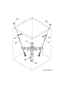 05 - Suspension Parts parts for Ge Washer WSKS2060W2WH from AppliancePartsPros.com