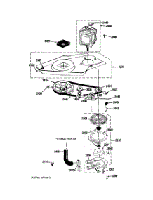 04 - Washer Drive System & Pump parts for Ge Washer WSM2000HBW from AppliancePartsPros.com