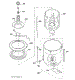 03 - Agitator, Basket & Tub Parts