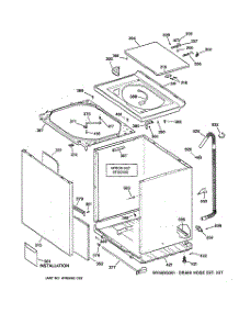 02 - Cabinet, Cover & Front Panel parts for Ge Washer WPSB9080B0CC from AppliancePartsPros.com