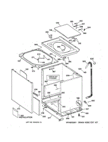 02 - Cabinet, Cover & Front Panel parts for Ge Washer WBSE5290A0WW from AppliancePartsPros.com