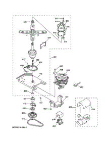 04 - Brake, Clutch, Gearcase, Motor & Pump Parts parts for Ge Washer WSKP2060T2AB from AppliancePartsPros.com