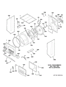 02 - Door & Drum Parts parts for Ge Washer Dryer Combo WSM2700HCWWW from AppliancePartsPros.com