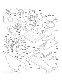 03 - Motor, Blower & Belt parts for Ge Washer Dryer Combo WSM2780HCWWW from AppliancePartsPros.com