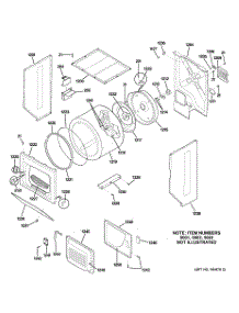 02 - Door & Drum Parts parts for Ge Washer Dryer Combo WSM2700HBWWW from AppliancePartsPros.com