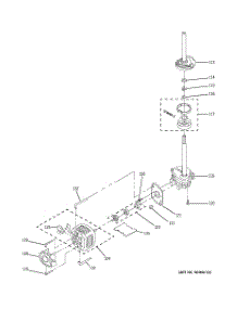 08 - Motor & Pump Parts parts for Ge Washer Dryer Combo WSM2480D3WW from AppliancePartsPros.com