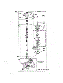02 - Transmission Parts parts for Ge Washer Dryer Combo WSM2480TAAAA from AppliancePartsPros.com