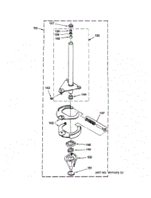 03 - Brake & Drive Parts parts for Ge Washer Dryer Combo WSM2480TAAAA from AppliancePartsPros.com