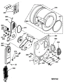 04 - Section4 parts for Ge Washer Dryer Combo WSM2420SCZAA from AppliancePartsPros.com