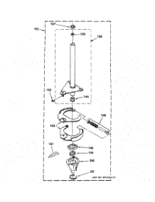 09 - Brake & Drive Tube Parts parts for Ge Washer Dryer Combo WSM2420D3WW from AppliancePartsPros.com