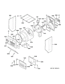 02 - Door & Drum Parts parts for Ge Washer Dryer Combo WSM2780DBWWW from AppliancePartsPros.com
