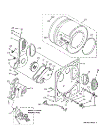 09 - Dryer Bulkhead Parts parts for Ge Washer Dryer Combo WSM2480D1WW from AppliancePartsPros.com