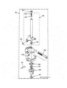 03 - Brake & Drive Tube Parts parts for Ge Washer Dryer Combo WSM2480D0WW from AppliancePartsPros.com