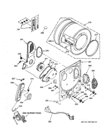 07 - Dryer Bulkhead Parts parts for Ge Washer Dryer Combo WSM2480TCAAA from AppliancePartsPros.com
