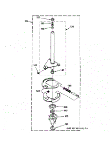 03 - Brake & Drive Parts parts for Ge Washer Dryer Combo WSM2420TAACC from AppliancePartsPros.com