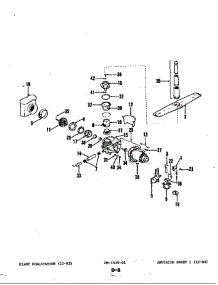 Motor & Pump parts for Magic Chef Dishwasher DU75A-02 from AppliancePartsPros.com