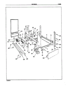 04 - Frame parts for Magic Chef Dishwasher DU24H6CB from AppliancePartsPros.com