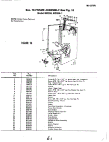 04 - Frame Assembly (Md258, Md258-1) parts for Magic Chef Dishwasher MD258 from AppliancePartsPros.com