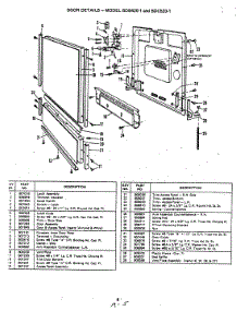 04 - Door Details parts for Magic Chef Dishwasher BDB420-1 from AppliancePartsPros.com
