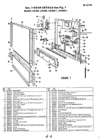 03 - Door Details parts for Magic Chef Dishwasher UD358-1 from AppliancePartsPros.com